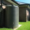 2500 litre Round Water Tank Woodland Grey