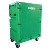 Green Laundry Trolley