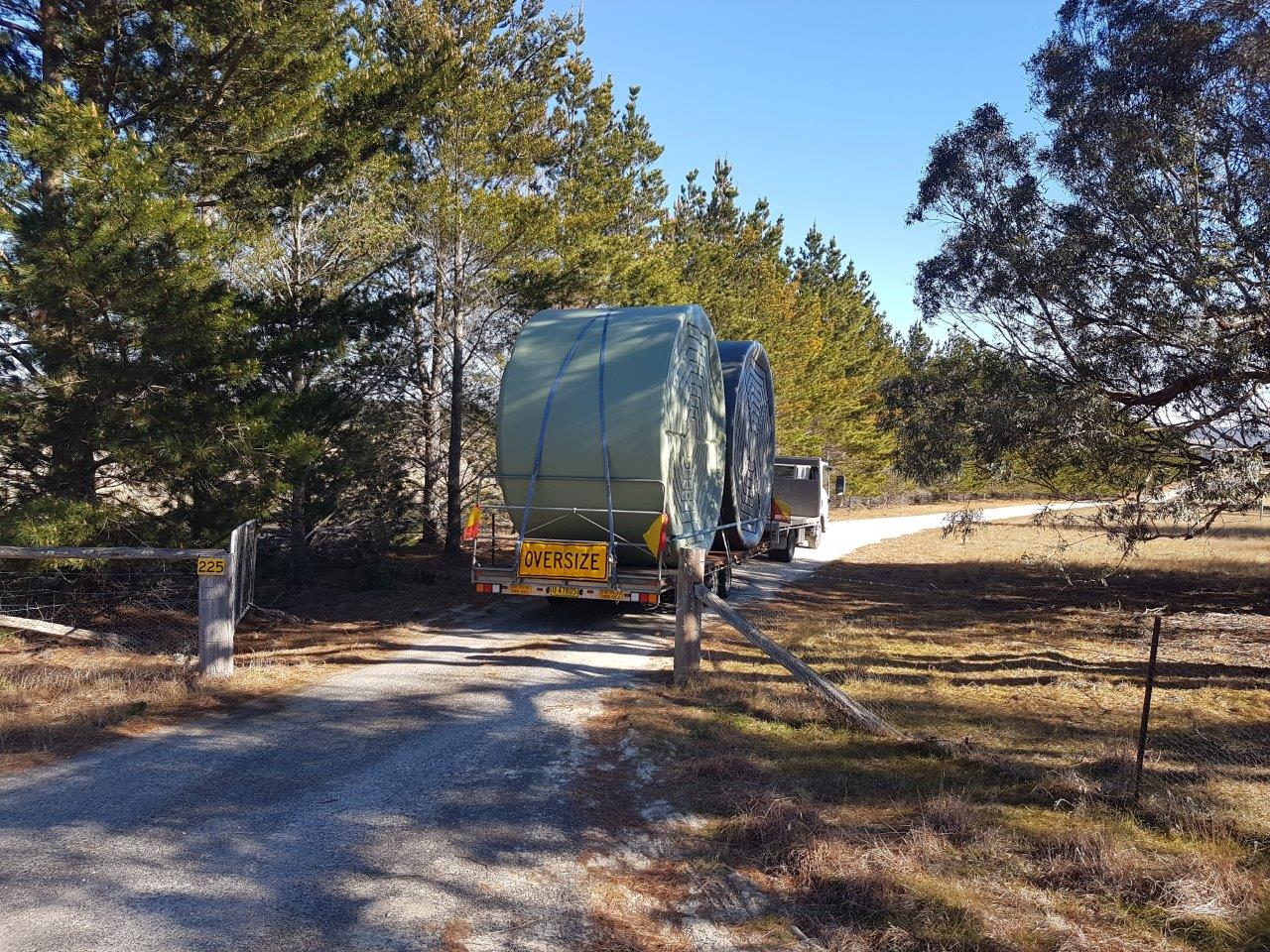 Rotoplas rainwater tank delivery NSW